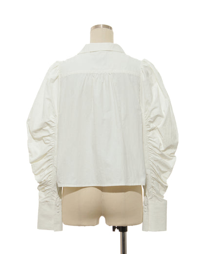 Tailored blouse &amp;lt;white&amp;gt;