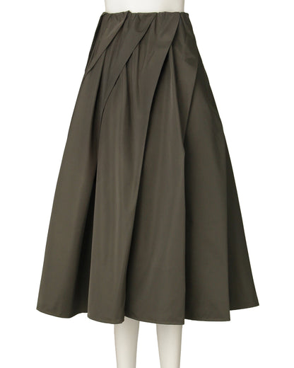 ランダムタックスカート＜カーキ＞