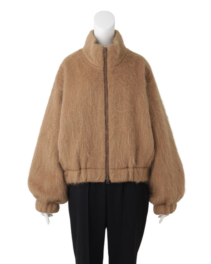 シャギーブルゾン＜キャメル＞