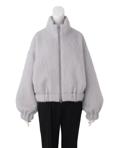 シャギーブルゾン＜グレー＞