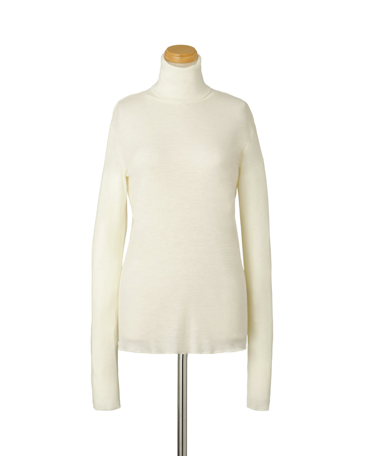 [New Color] Turtleneck Cut-and-Sewn <off-white></off-white>