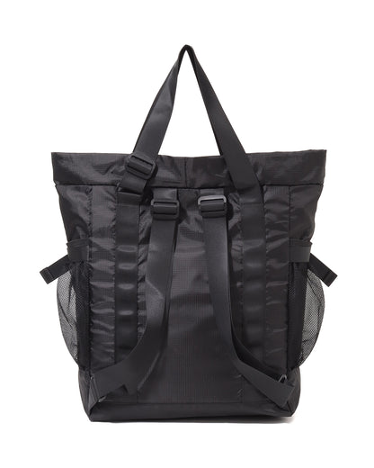 ＜CARIBOU＞LIGHT WEIGHT PACK TOTE＜ブラック＞