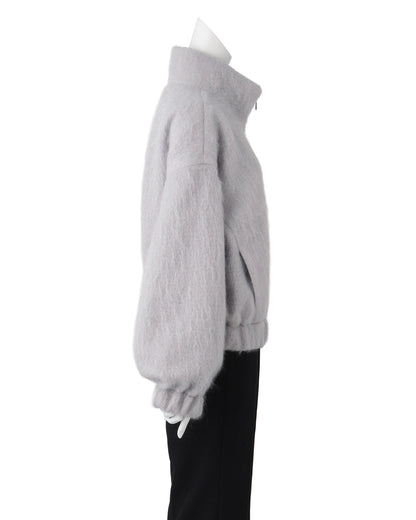 シャギーブルゾン＜グレー＞