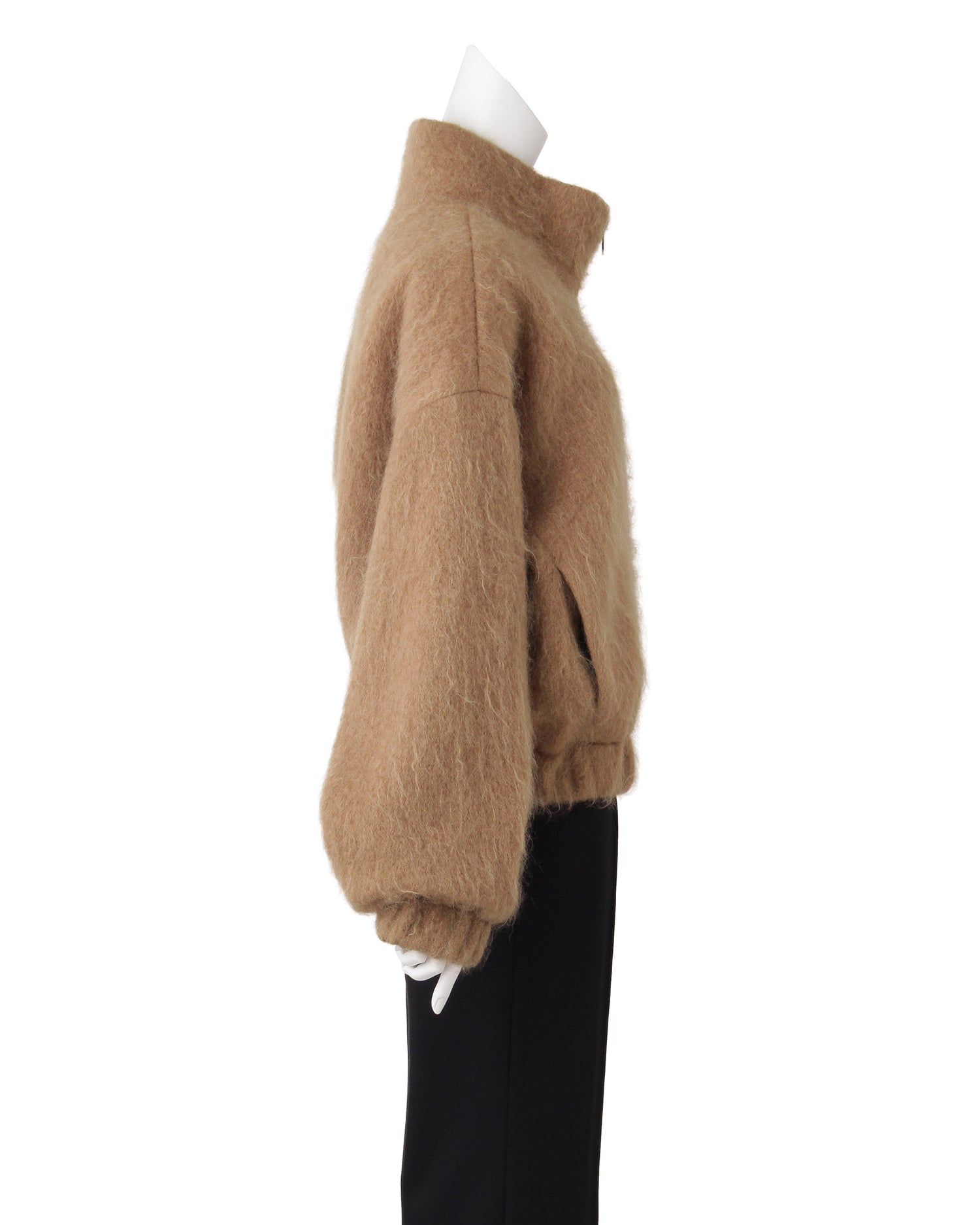 シャギーブルゾン＜キャメル＞