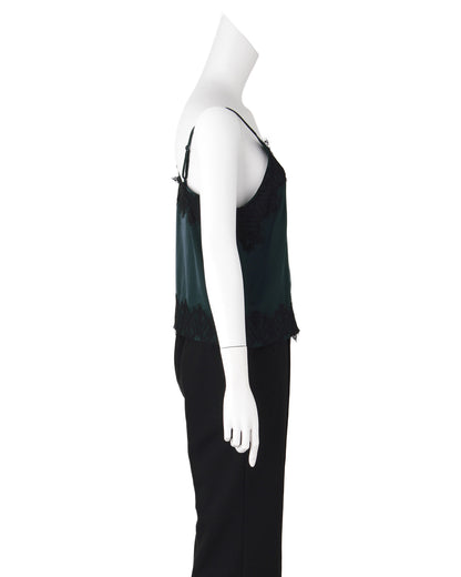 シルクレースキャミソール