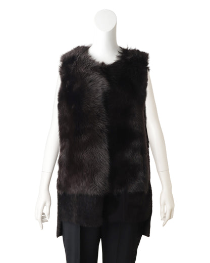 【受注販売】＜KARL DONOGHUE＞Midi Gilet &amp; Fingerless Cuffs SET(AMARC Sprecial SET)