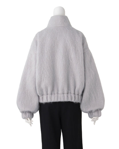 シャギーブルゾン＜グレー＞