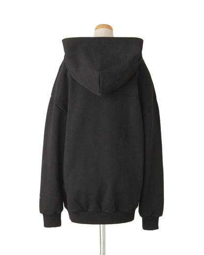 【POP UP STORE先行販売】NUMBER.b ロゴパーカ（刺繍）＜ブラック＞