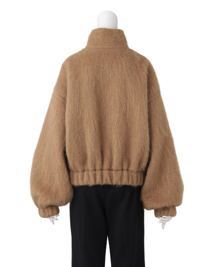 シャギーブルゾン＜キャメル＞