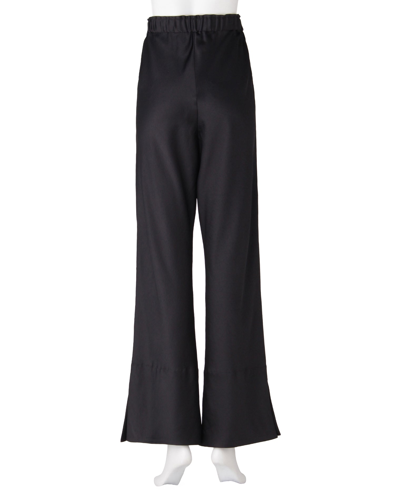 サテンバイヤスパンツ＜ブラック＞