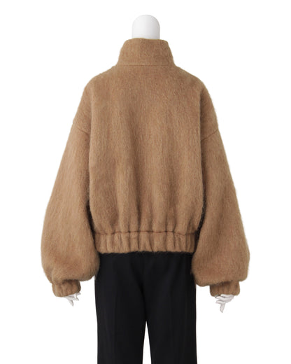 シャギーブルゾン＜キャメル＞