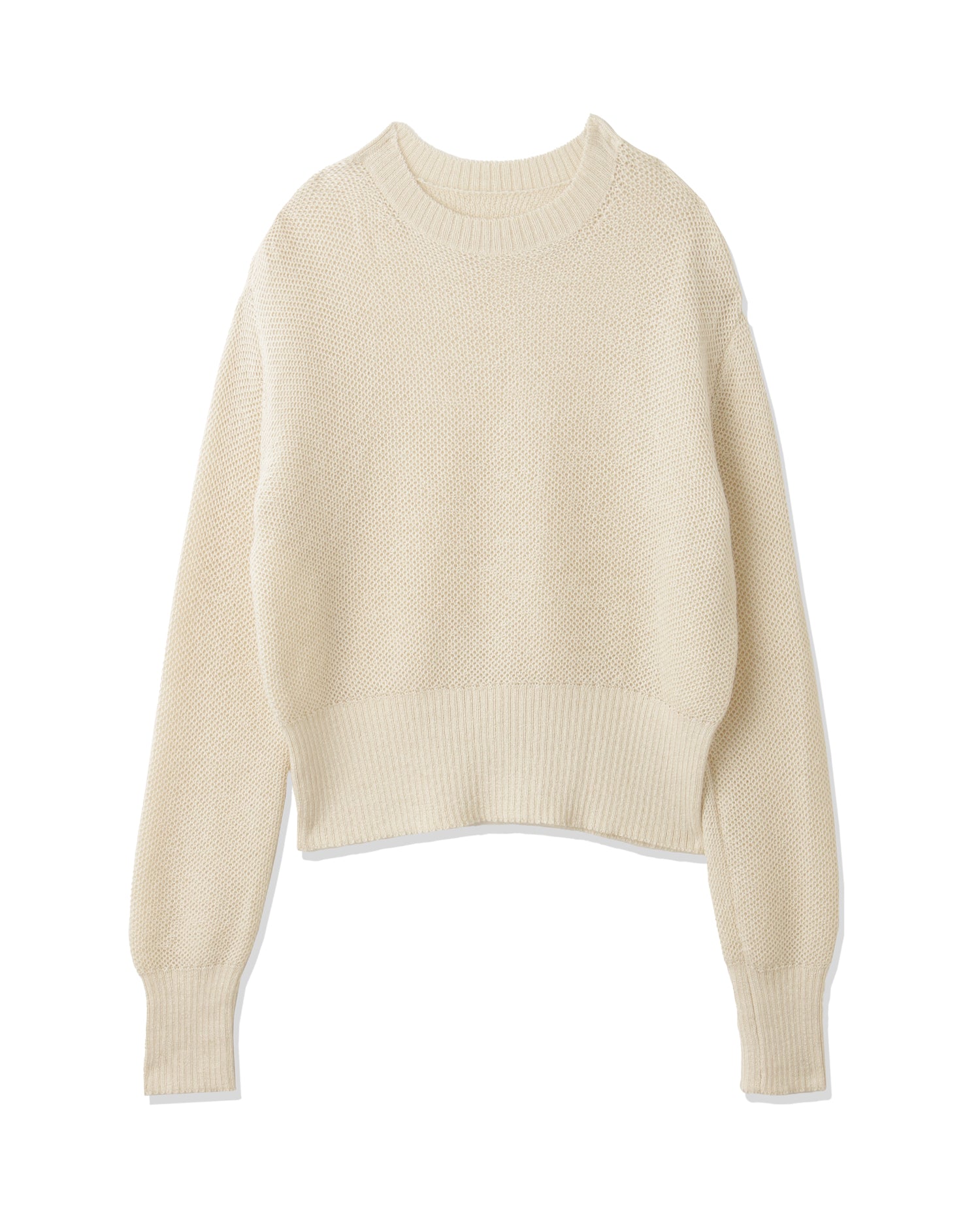 &amp;lt;TOQUE&amp;gt; Alpaca silk knit &amp;lt;off white&amp;gt;