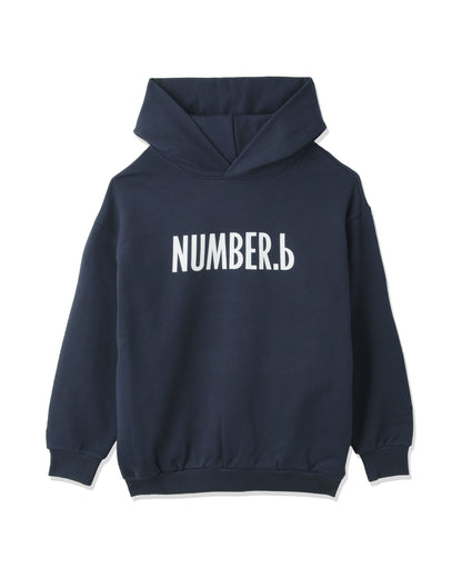 NUMBER.b logo hoodie (navy)