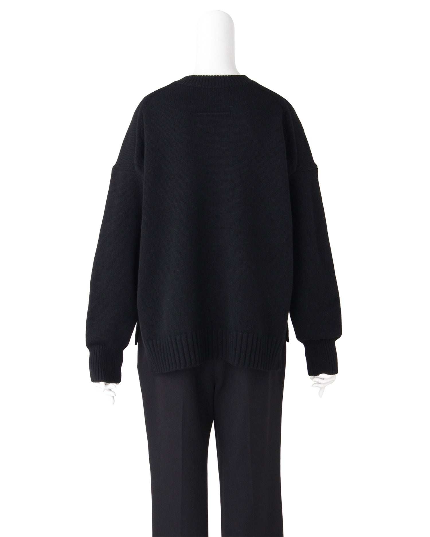 ＜SLOANE別注＞5G ウールカシミヤニット＜ブラック＞