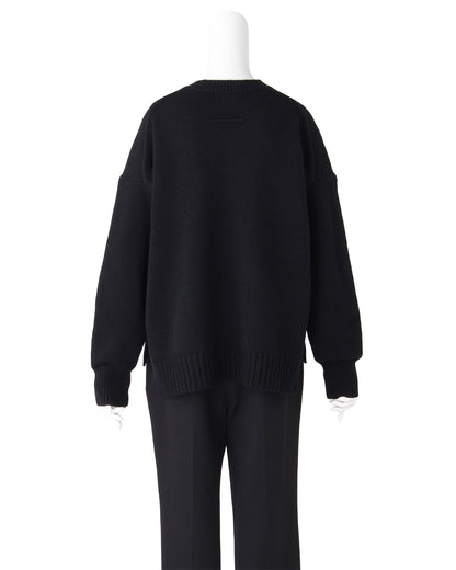 ＜SLOANE別注＞5G ウールカシミヤニット＜ブラック＞