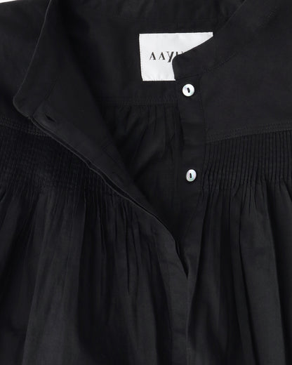 AAYUSHI for AMARC ピンタックブラウス