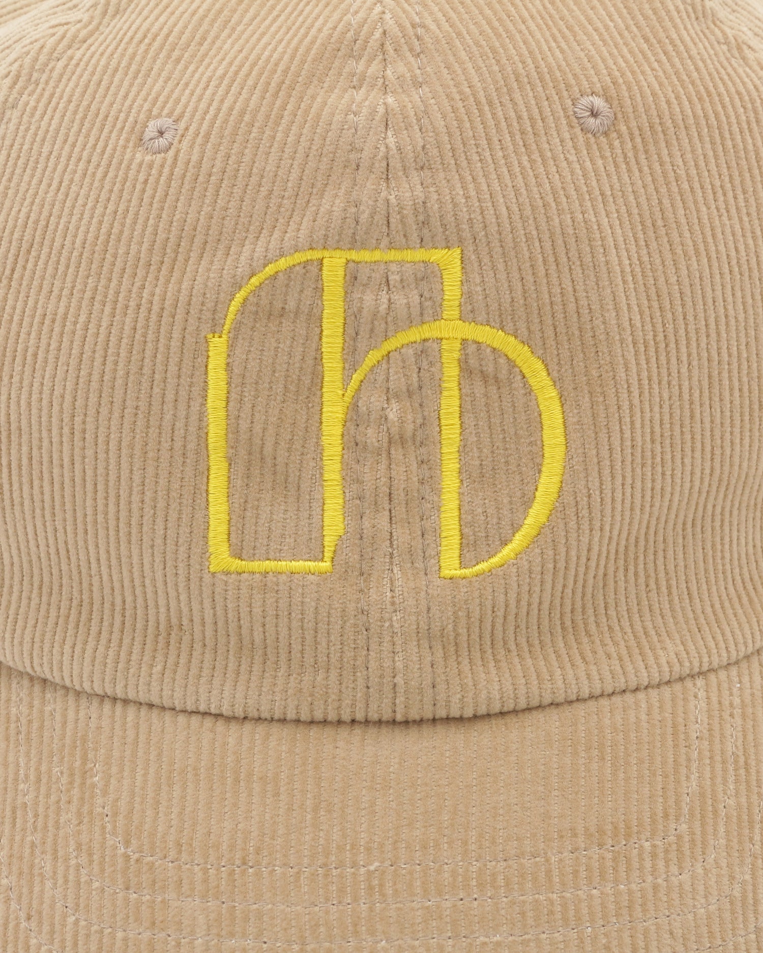 [Online exclusive] NUMBER.b logo embroidered cap (corduroy) &amp;lt;camel&amp;gt;