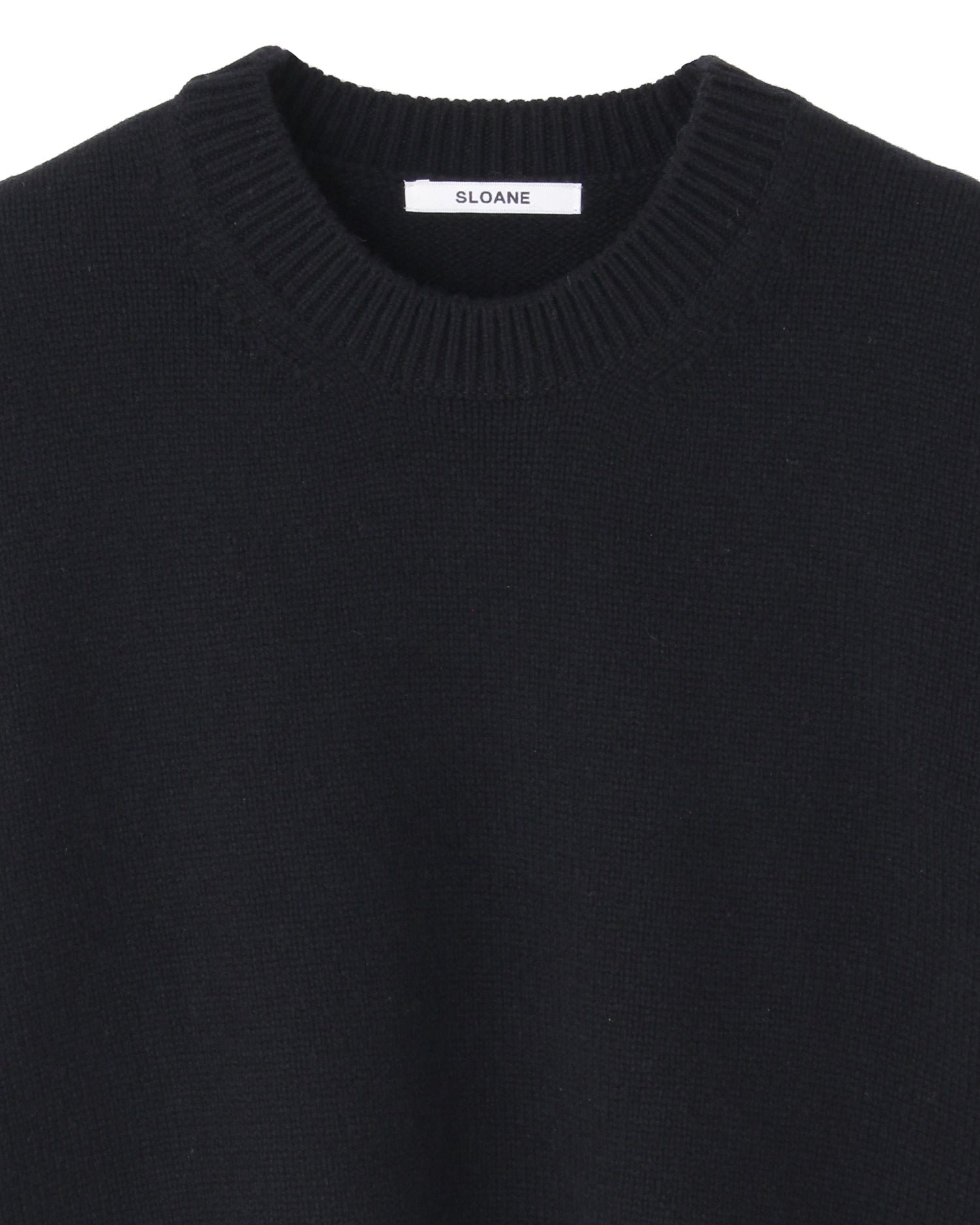 ＜SLOANE別注＞5G ウールカシミヤニット＜ブラック＞