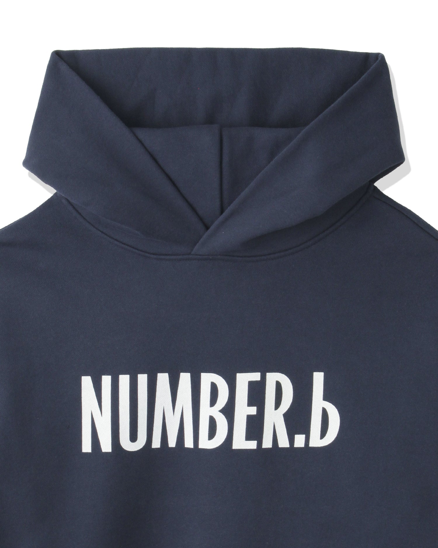 NUMBER.b logo hoodie (navy)