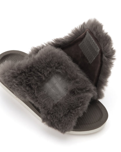 【NAOKO OKUSA×UTIPPA】FUR COLLECTION＜アッシュブラウン＞