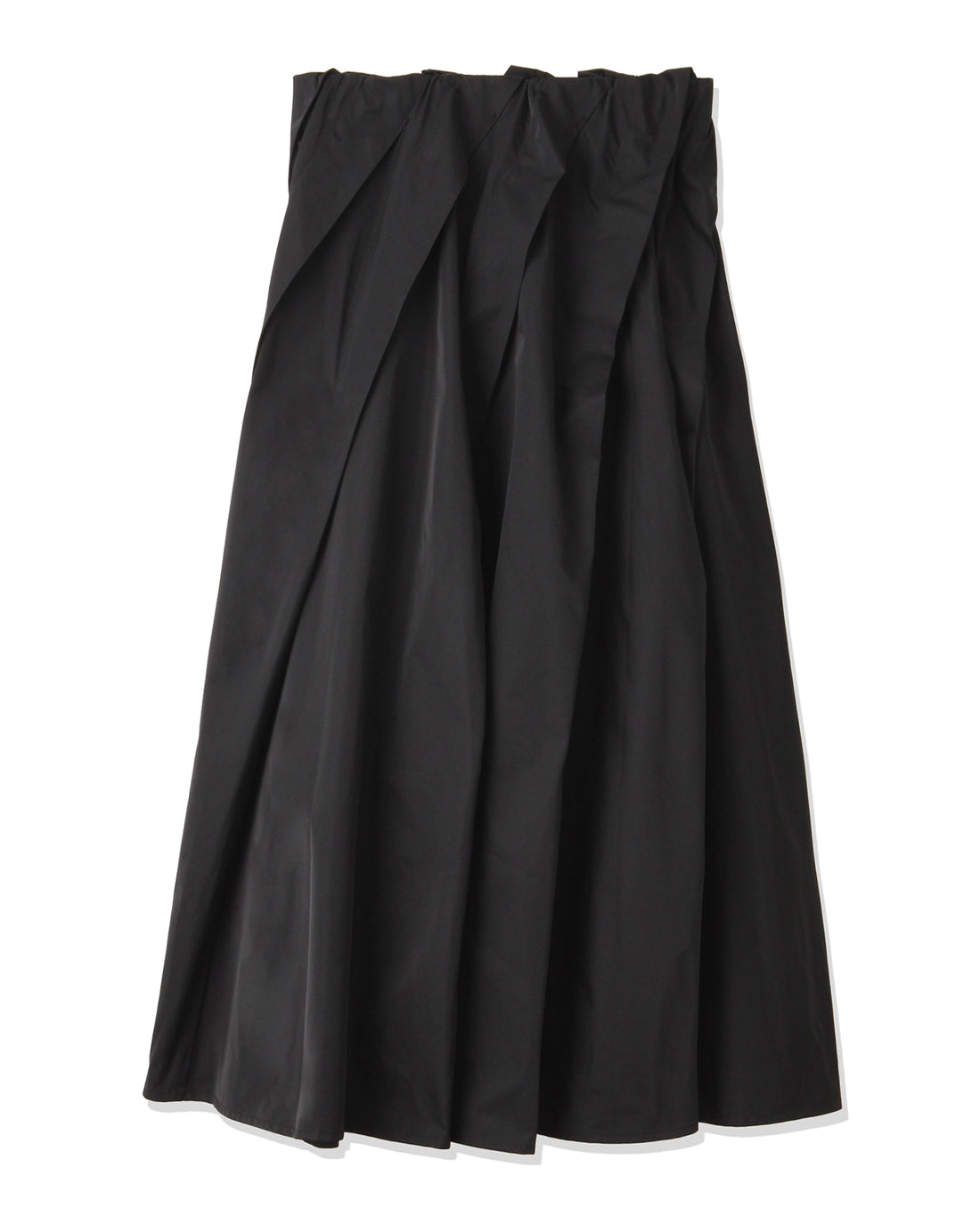 Random Tuck Skirt (Black)