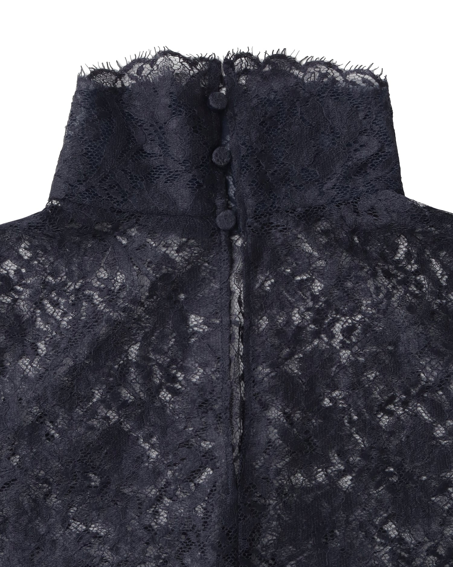 【受注販売】HER. for AMARC リバーレースブラウス＜ネイビー＞