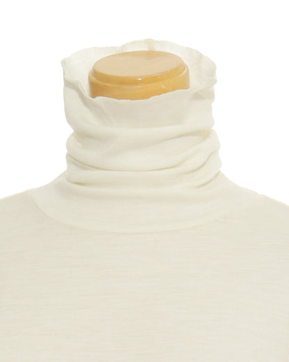 [New Color] Turtleneck Cut-and-Sewn <off-white></off-white>