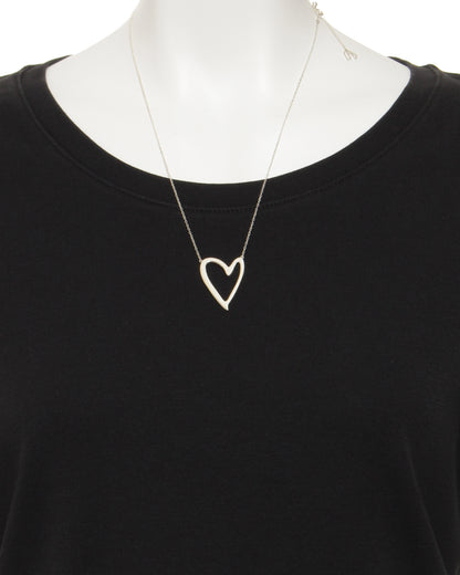 [Pre-sale in store] &amp;lt;PIMENTÉ exclusive&amp;gt; Heart motif necklace