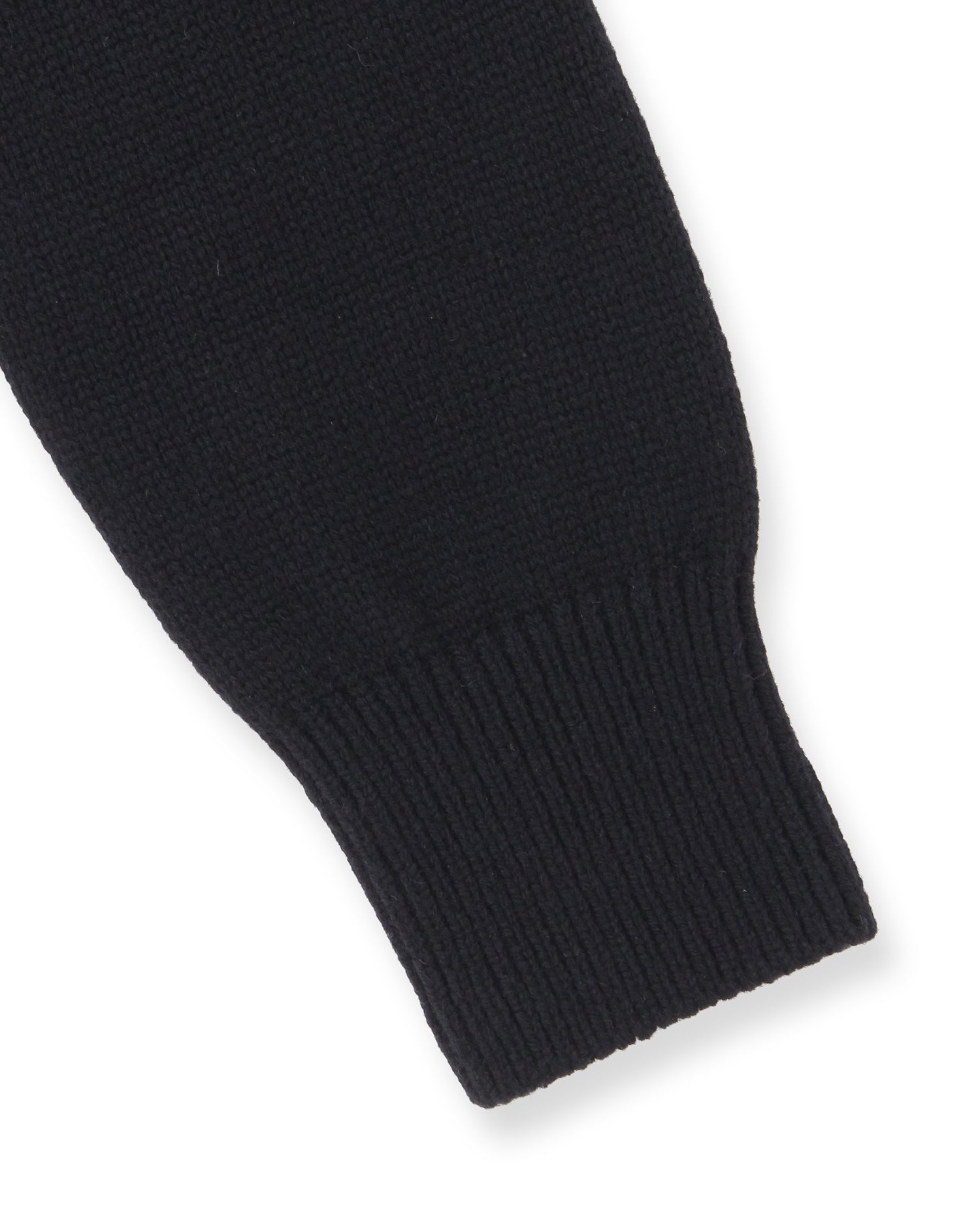 ＜SLOANE別注＞5G ウールカシミヤニット＜ブラック＞