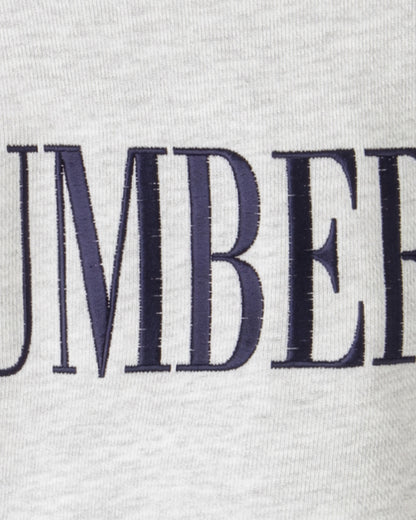 【POP UP STORE先行販売】NUMBER.b ロゴパーカ（刺繍）＜ライトグレー＞