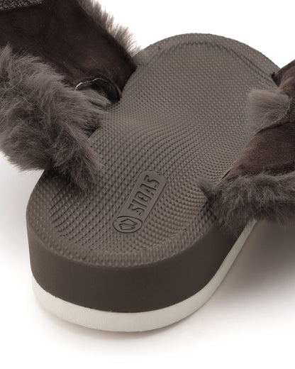 【NAOKO OKUSA×UTIPPA】FUR COLLECTION＜アッシュブラウン＞
