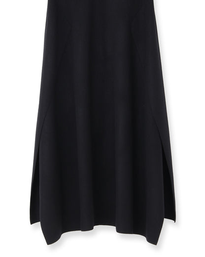 ウールVネックワンピース