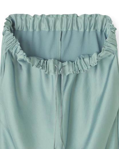 サテンバイヤスパンツ＜グリーン＞