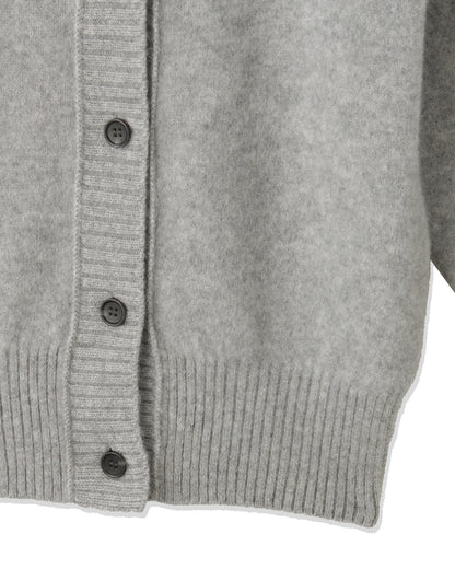 &amp;lt;TOQUE&amp;gt; Alpaca wool cardigan &amp;lt;gray&amp;gt;