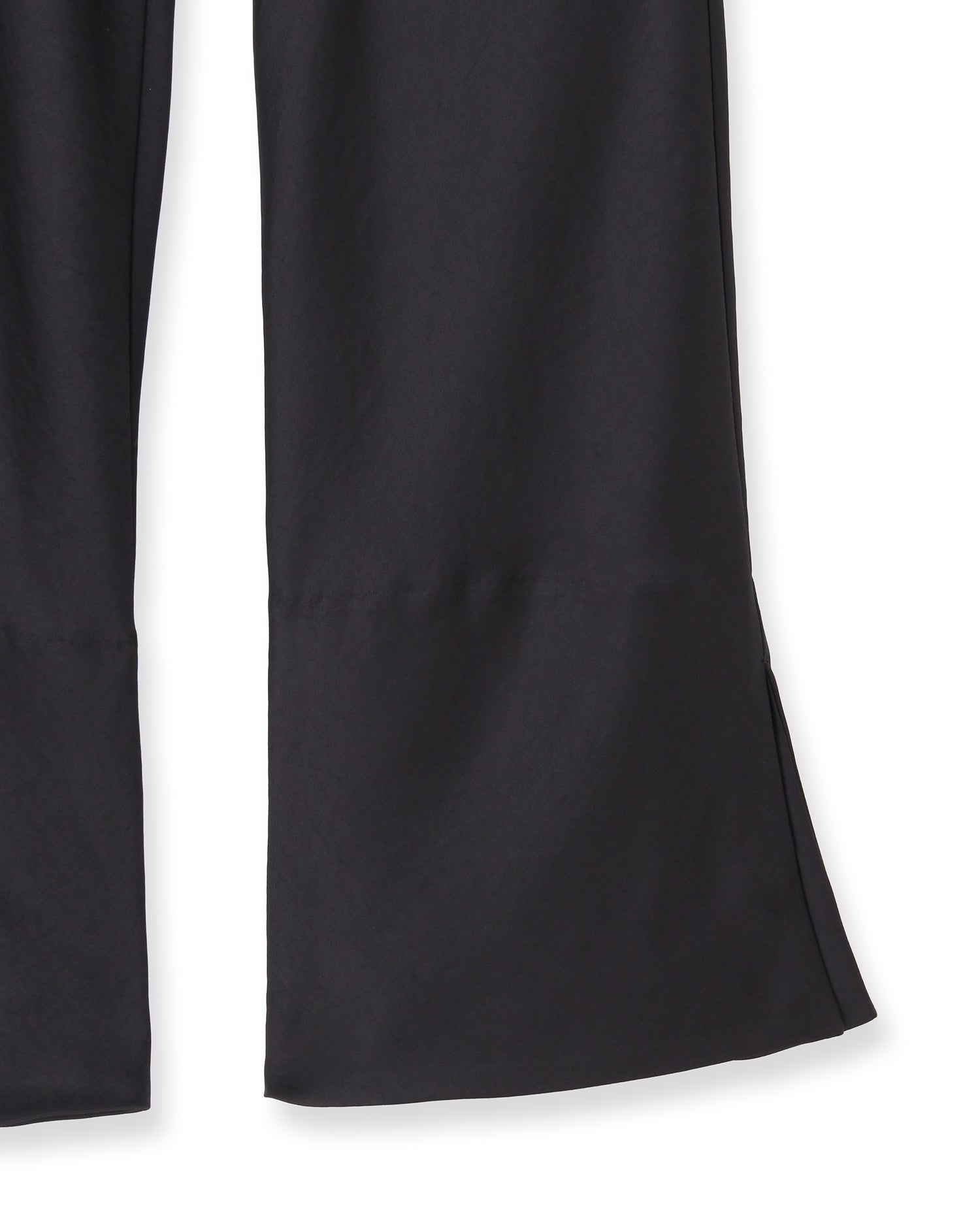 サテンバイヤスパンツ＜ブラック＞