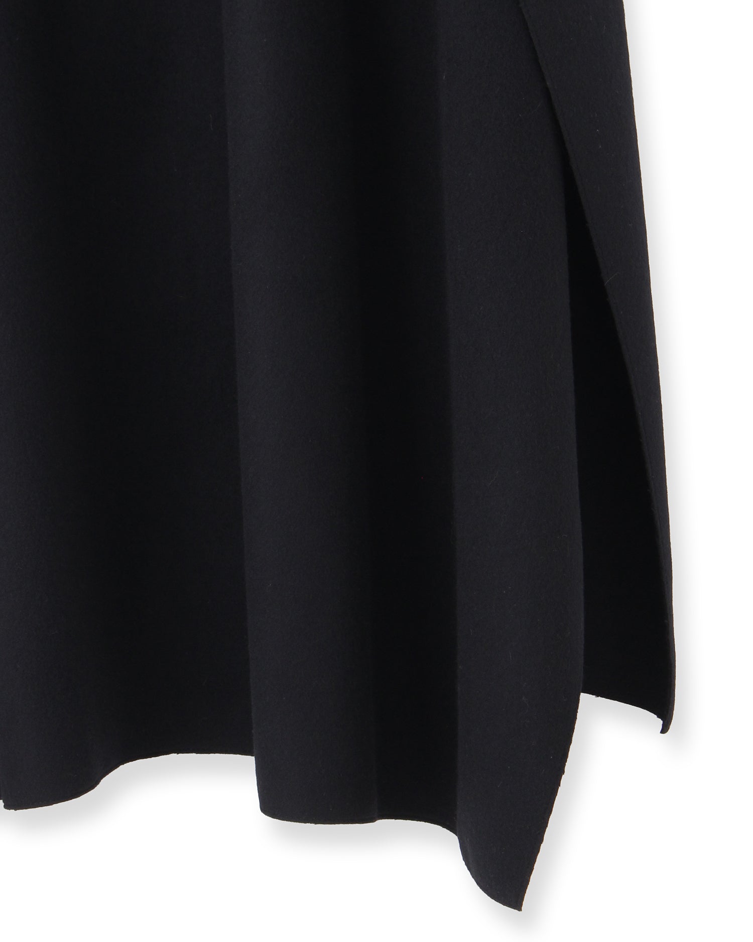 ウールVネックワンピース