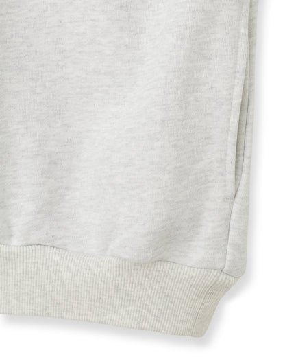 【POP UP STORE先行販売】NUMBER.b ロゴパーカ（刺繍）＜ライトグレー＞