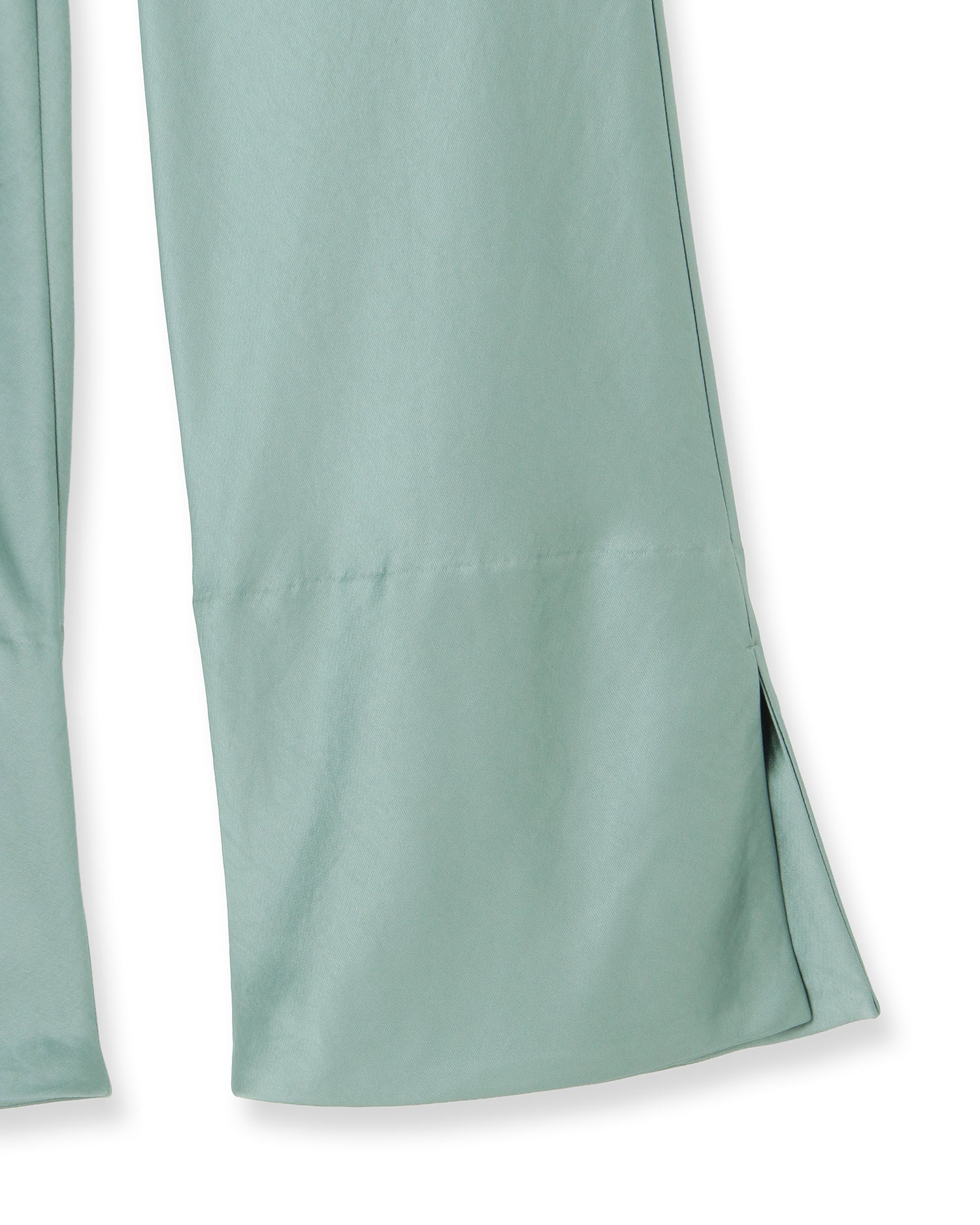 サテンバイヤスパンツ＜グリーン＞