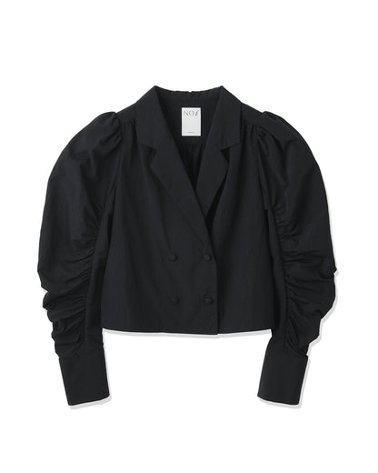 Tailored blouse &amp;lt;Black&amp;gt;