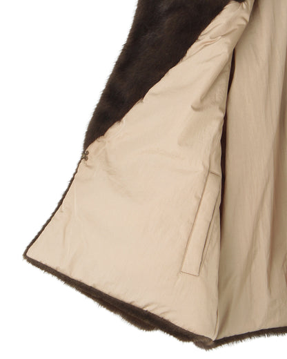 リバーシブルフェイクファージャケット