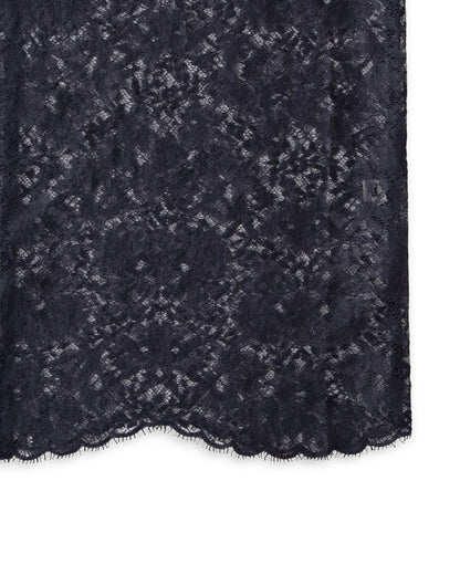 【受注販売】HER. for AMARC リバーレースブラウス＜ネイビー＞