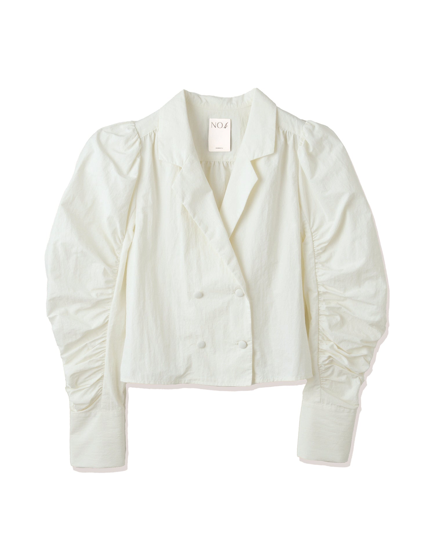 Tailored blouse &amp;lt;white&amp;gt;