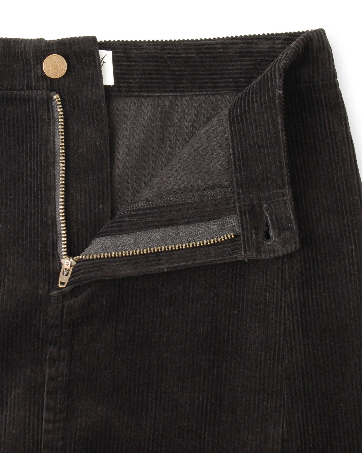 コーデュロイスカート＜ブラック＞