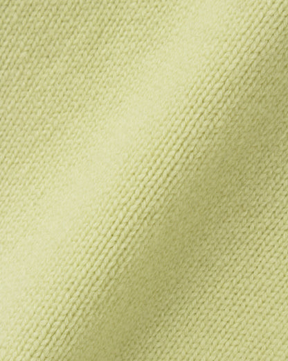 ＜SLOANE別注＞5G ウールカシミヤニット＜ライム＞