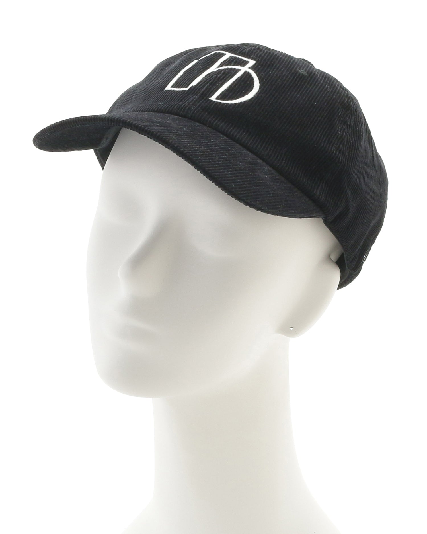 [Online exclusive] NUMBER.b logo embroidered cap (corduroy) &amp;lt;Black&amp;gt;