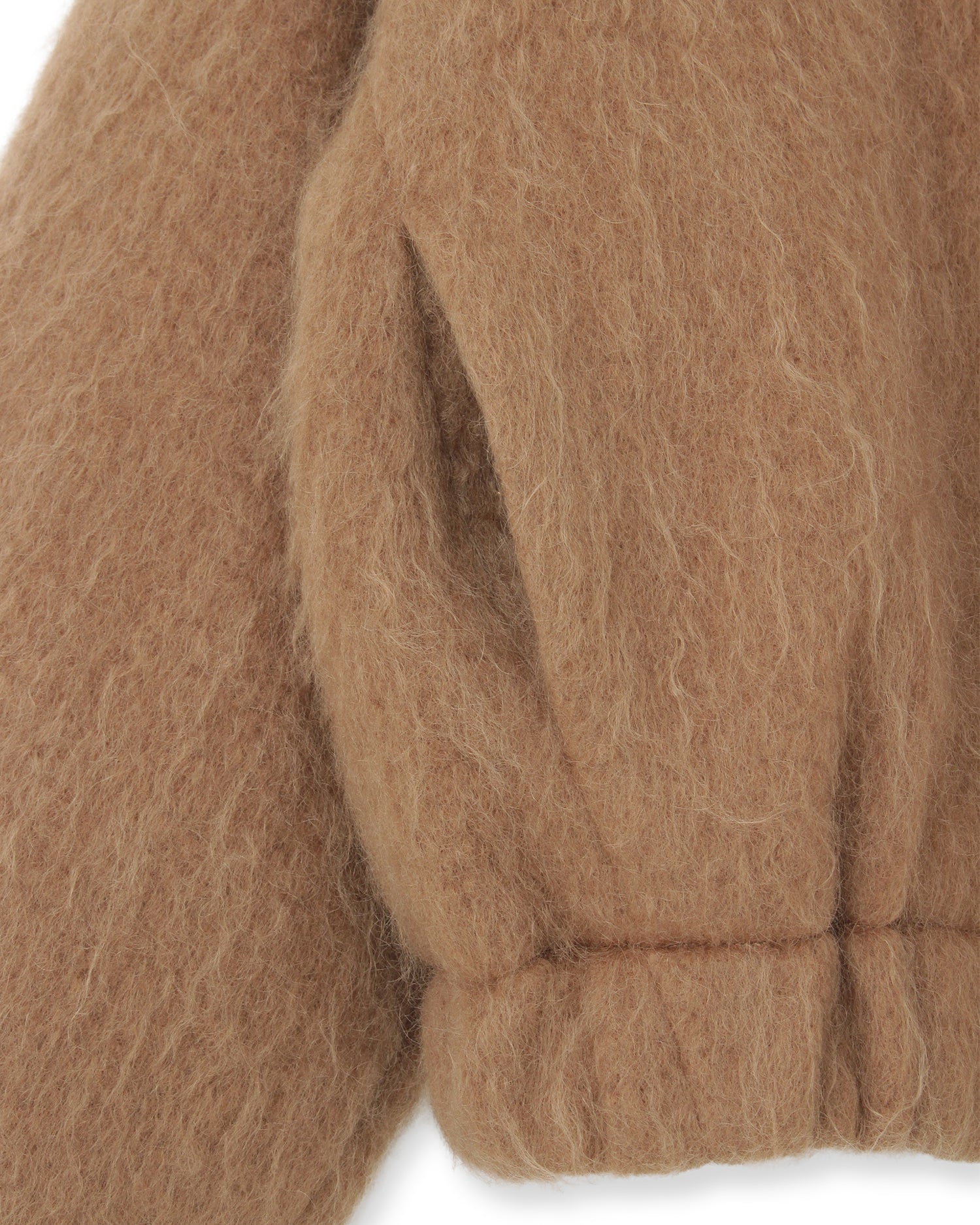 シャギーブルゾン＜キャメル＞