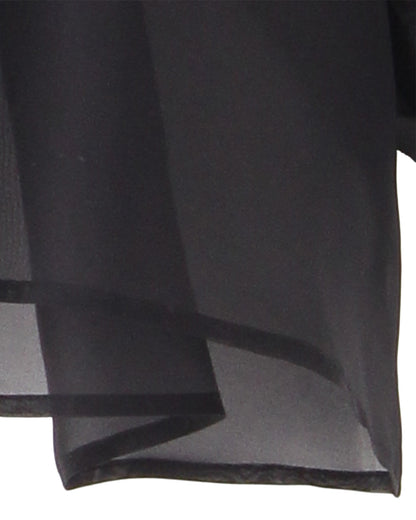 シルクボリュームブラウス