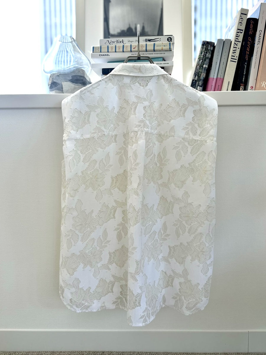 AMARC 大草直子さん レースノースリーブブラウス ホワイト レースノースリーブブラウス＜ホワイト＞ – AMARC LIFE STORE