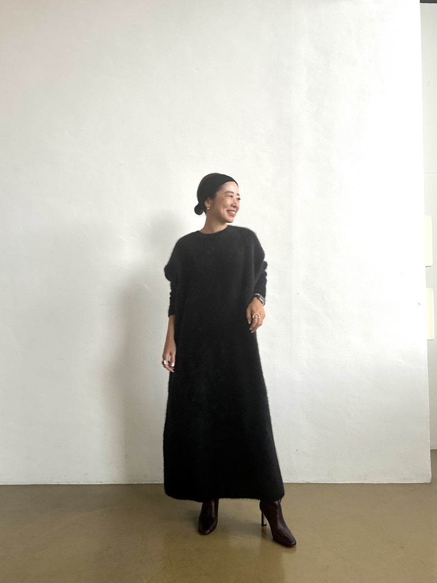 【試着のみ極美品】Curensology フォックスカシミヤ2WAYワンピース カレンソロジー⭐︎フォックスカシミヤ2WAYワンピース2024新作 - メルカリ