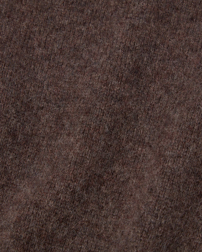 ＜TOQUE＞アルパカウール縮絨ニットラグランスリーブ